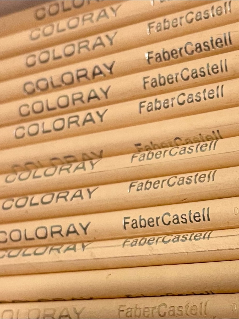 BUNDLE OF Faber-Castell Coloray Colored Pencils — Beige/Tan OR FLESH TONES NEW